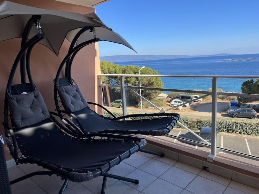Bel App T2 En Bord De Mer Vue Sanquinaires Piscine Αζάτσιο Εξωτερικό φωτογραφία