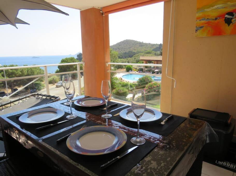 Bel App T2 En Bord De Mer Vue Sanquinaires Piscine Αζάτσιο Εξωτερικό φωτογραφία